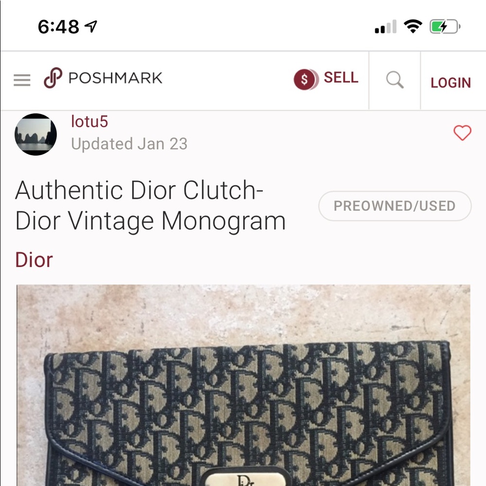 Rare Authentic Dior vintage purse. - Picture 8 of 8